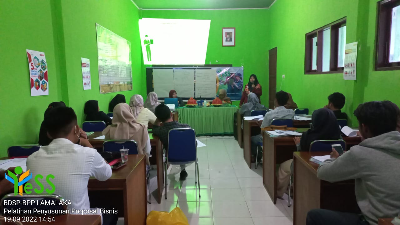 Galeri - Foto, Pelatihan penyusunan proposal bisnis program YESS PPIU Sulawesi Selatan, Program YESS,Polbangtan Gowa
