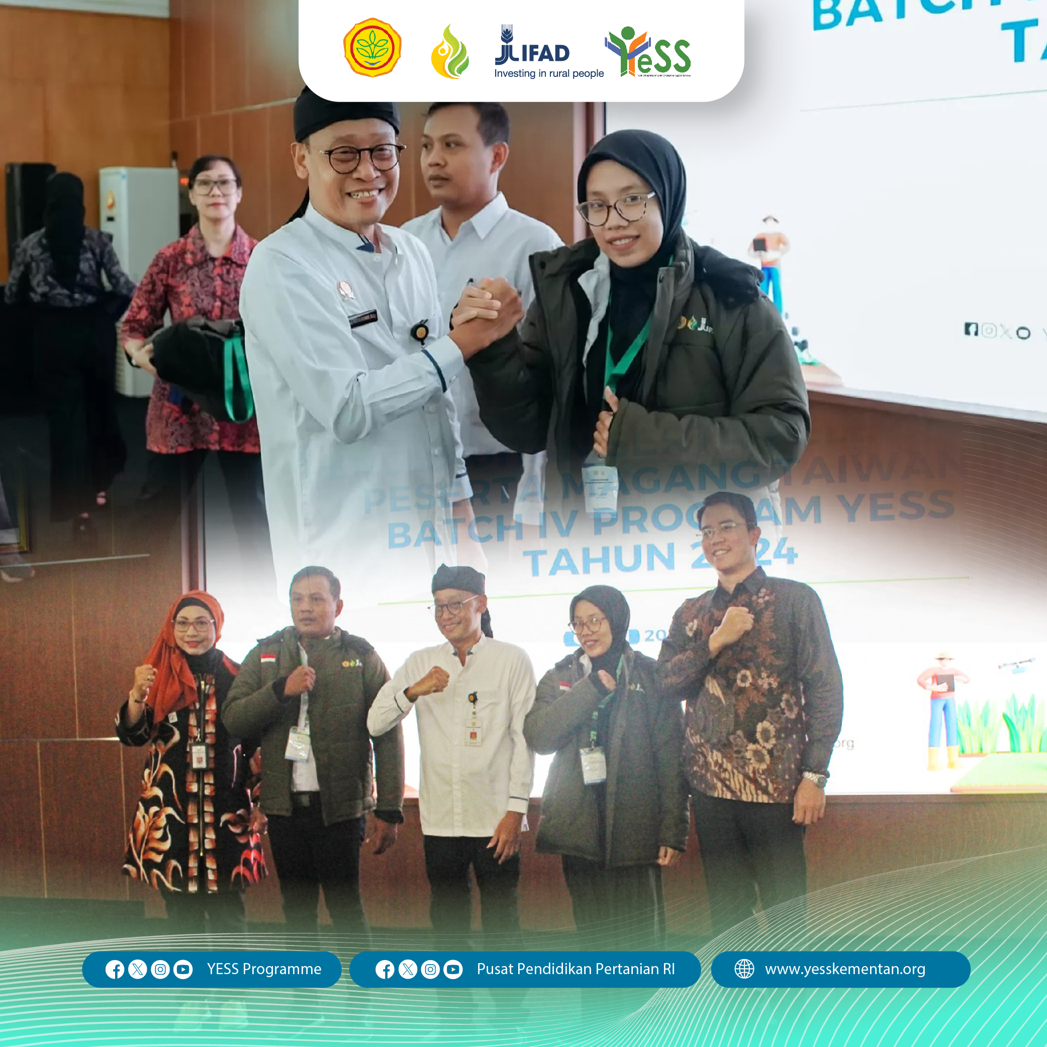 Galeri - Foto, Pelepasan Magang Taiwan - Foto 2, Sobat YESS,petani muda yess,YESS Programme,KementerianPertanian