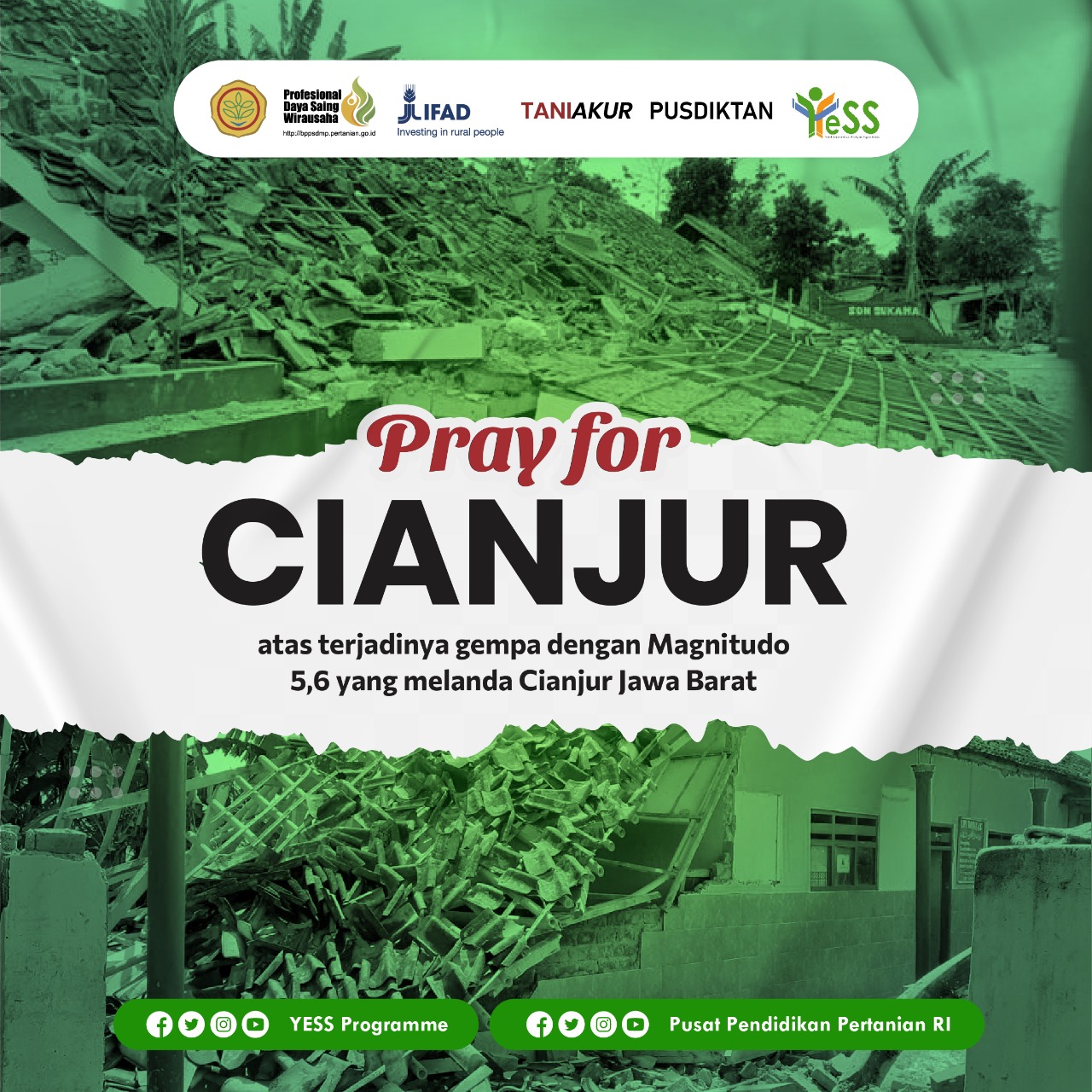 Galeri - Infografis, Pray For Cianjur , #gempacianjur,#bersamabangkit,#prayforcianjur