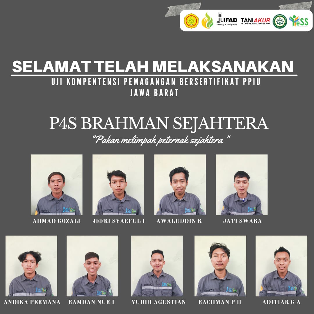Galeri - Foto, Uji Kompetensi Pemagangan Berserifikat, PPIU JABAR,Polbangtan Bogor,kementerian pertanian,IPAD