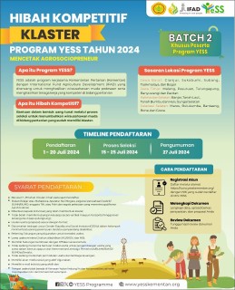 Galeri - Infografis, Hibah Kompetitif Klaster - Batch 2, Program YESS,hibah kompetitif