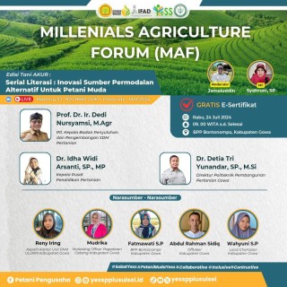 Galeri - Infografis, MAF edisi Tani Akur Kabupaten Gowa, MAF,Tani Akur