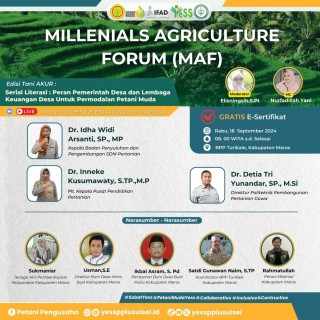 Galeri - Infografis, MAF Tani Akur Sulawesi Selatan, MAF,Tani Akur