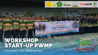 Galeri - Video, Workshop Start UP PWMP 2023, kementerian pertanian,BPPSDMP,Program YESS,Kalimantan Selatan,SMK-PP N Banjarbaru